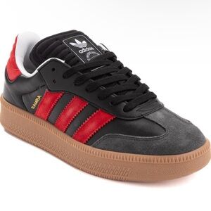 Adidas Samba XLG Athletic Shoe - Core Black / Better Scarlet / Gum. NEW IN BOX